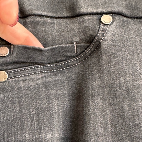 Liverpool Denim Black Wash Legging Jegging Size 10‎ - Picture 3 of 12